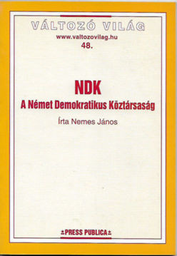 NDK - A Német Demokratikus Köztársaság termékhez kapcsolódó kép