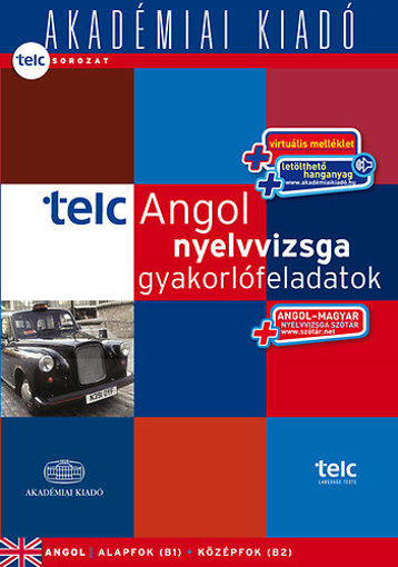 TELC Angol nyelvvizsga gyakorlófeladatok  - letölthető hanganyaggal, nyelvvizsgaszótárral - B1-B2 termékhez kapcsolódó kép