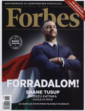 Forbes Magazin - 2017. március - Shane Tusup termékhez kapcsolódó kép