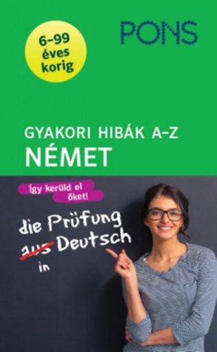 PONS Gyakori hibák A-Z - Német termékhez kapcsolódó kép