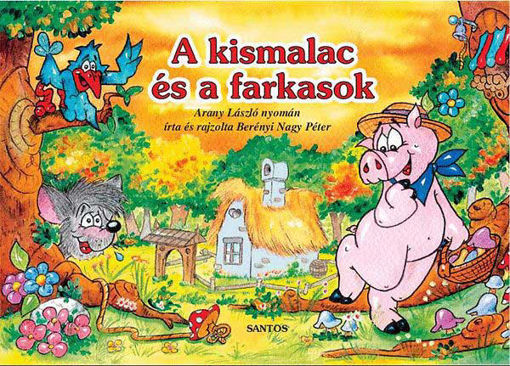 A kis malac és a farkasok termékhez kapcsolódó kép