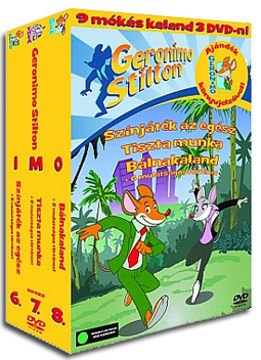 Geronimo Stilton díszdoboz 3. (3 DVD) termékhez kapcsolódó kép