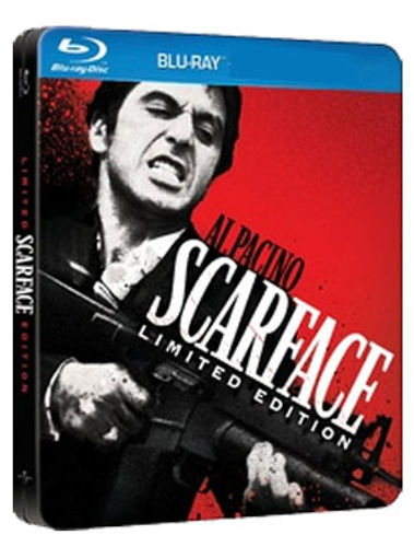 A sebhelyesarcú - limitált, fémdobozos változat (steelbook) termékhez kapcsolódó kép