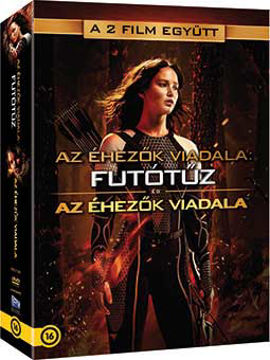 Az éhezők viadala 1-2. (4 DVD) termékhez kapcsolódó kép