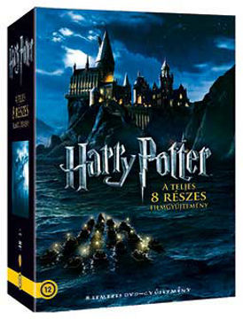 Harry Potter: A teljes gyűjtemény (díszdobozban) (8 DVD) termékhez kapcsolódó kép