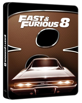 FF8: Halálos iramban 8. - limitált, fémdobozos változat -  barna  (BD + bónusz DVD) (steelbook) termékhez kapcsolódó kép