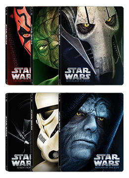 Star Wars - A teljes sorozat (I-VI. rész) (6 BD) - limitált, fémdobozos változat (steelbook) termékhez kapcsolódó kép