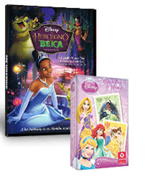 A hercegnő és a béka + kártyajáték termékhez kapcsolódó kép