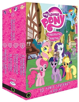 Én kicsi pónim (My Little Pony): Gyűjtemény 1. (4 DVD) termékhez kapcsolódó kép