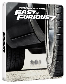 Halálos iramban 7. (mozi- és bővített változat) - limitált, fémdobozos változat (Kocsi és csapat változat) (steelbook) termékhez kapcsolódó kép