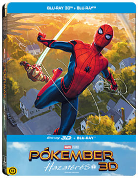 Pókember - Hazatérés (BD3D+BD) - limitált, fémdobozos változat (steelbook) termékhez kapcsolódó kép