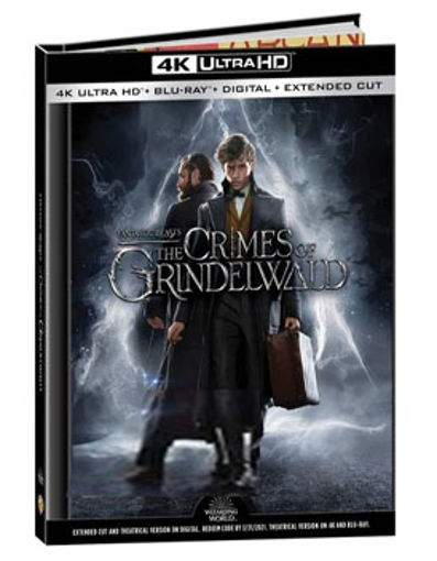 Legendás állatok - Grindelwald bűntettei (BD + bónusz BD) - limitált, digibook változat termékhez kapcsolódó kép