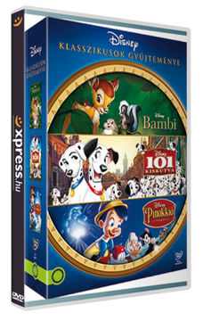Disney klasszikusok gyűjtemény 1. (3 DVD) termékhez kapcsolódó kép