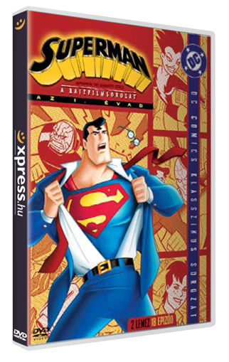 Superman: A rajzfilmsorozat - 1. évad (2 DVD) termékhez kapcsolódó kép