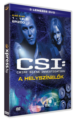 CSI - A helyszínelők 1. évad / 1. (3 DVD) termékhez kapcsolódó kép