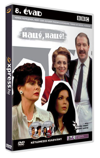 Halló, halló! - 8. évad (2 DVD) termékhez kapcsolódó kép