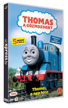Thomas, a gőzmozdony 1. - Thomas, a nap hőse (hagyományos DVD-tokban) termékhez kapcsolódó kép