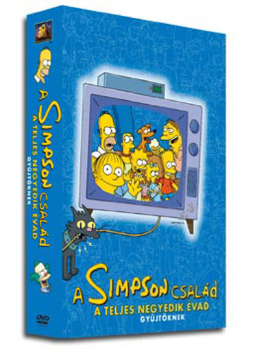 A Simpson család - 4. évad (4 DVD) termékhez kapcsolódó kép