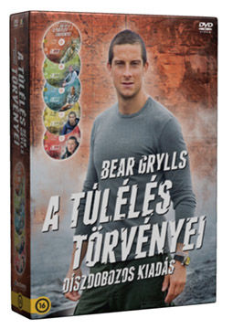 Bear Grylls - A túlélés törvényei gyűjtemény (5 DVD) termékhez kapcsolódó kép