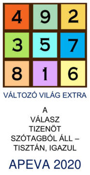 Apeva 2020 - A válasz tizenöt szótagból áll - tisztán, igazul termékhez kapcsolódó kép