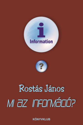 Mi az információ? termékhez kapcsolódó kép