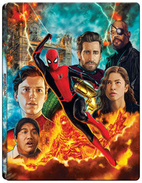 Pókember: Idegenben (BD3D+BD+bonus BD) - limitált, fémdobozos változat ( szereplők montázs  steelbook) termékhez kapcsolódó kép