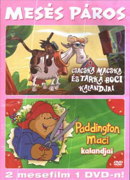 Csacska macska és tarka boci kalandjai - Paddington maci kalandjai - 2 mese 1 DVD-n termékhez kapcsolódó kép