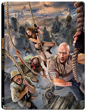 Jumanji - A következő szint (4K UHD+BD) - limitált, fémdobozos változat (mozgó híd  steelbook) termékhez kapcsolódó kép
