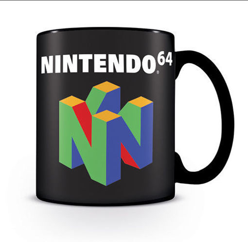 Kerámia bögre – Nintendo fekete (315 ml) termékhez kapcsolódó kép