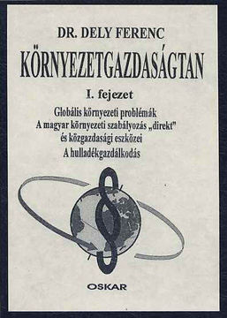 Környezetgazdaságtan I. - A környezetvédelem jogi alapjai termékhez kapcsolódó kép