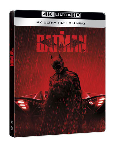 Batman (2022) (UHD + 2 BD) - limitált, fémdobozos változat ("Batmobile Tail Lights" steelbook) termékhez kapcsolódó kép