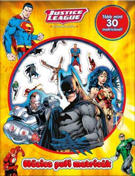 Hősies pufi matricák - Az Igazság Ligája - Több mint 30 matricával! termékhez kapcsolódó kép