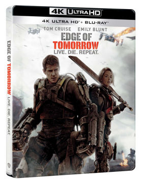 A holnap határa (UHD+BD) - limitált, fémdobozos változat ("Silhouette" steelbook) termékhez kapcsolódó kép