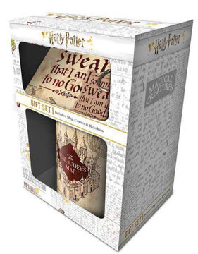 További részletek: Ajándék szett – Harry Potter – bögre (315 ml) – alátét – kulcstartó