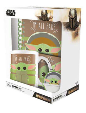 Ajándék szett – A Mandaloriai – bögre (315 ml) I'am all ears– alátét – kulcstartó termékhez kapcsolódó kép