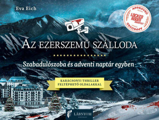 Az ezerszemű szálloda - Szabadulószoba és adventi naptár egyben - Karácsonyi thiller feltéphető oldalakkal termékhez kapcsolódó kép