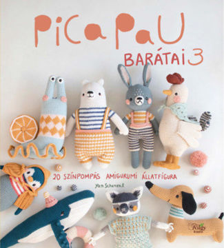 Pica Pau barátai 3. - 20 színpompás amigurumi állatfigura termékhez kapcsolódó kép