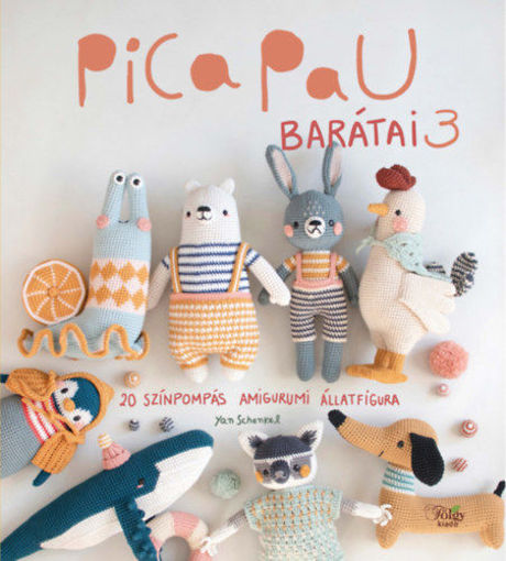 Pica Pau barátai 3. - 20 színpompás amigurumi állatfigura termékhez kapcsolódó kép
