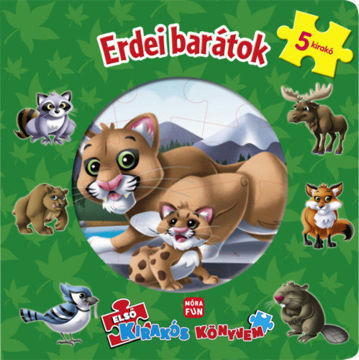 Első kirakós könyvem - Erdei barátok termékhez kapcsolódó kép