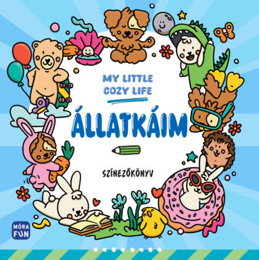 My Little Cozy Life -  Állatkáim - Színezőkönyv termékhez kapcsolódó kép