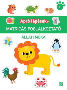 Apró lépések - Állati móka - Matricás foglalkoztató termékhez kapcsolódó kép