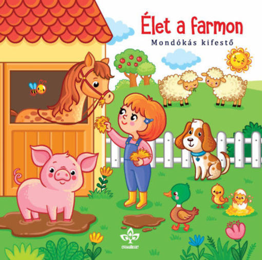 Élet a farmon - Mondókás kifestő termékhez kapcsolódó kép