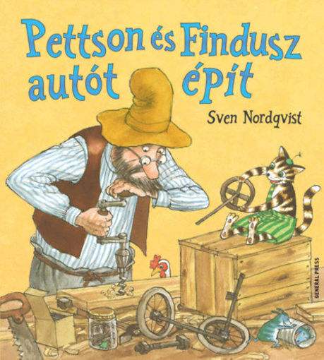 Pettson és Findusz autót épít termékhez kapcsolódó kép