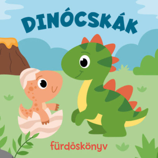 Dinócskák - fürdőskönyv termékhez kapcsolódó kép
