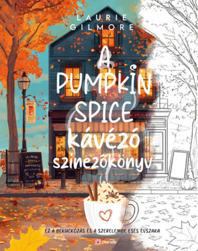 A Pumpkin Spice kávézó színezőkönyv termékhez kapcsolódó kép