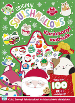 Original Squishmallows - Karácsonyi matricák termékhez kapcsolódó kép