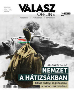 Válasz Offline Bookazine - 2025/2. - Nemzet a hátizsákban - Titkos erdélyi segítőakciók a Kádár-rendszerben termékhez kapcsolódó kép