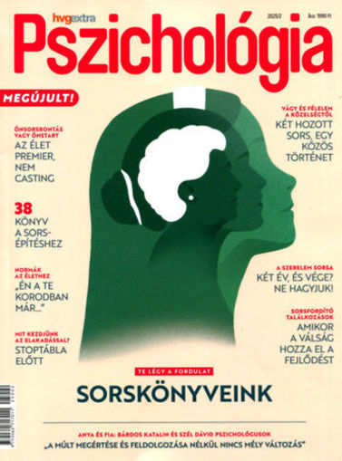 HVG Extra Magazin - Pszichológia 2025/02. - Te légy a fordulat - Sorskönyveink termékhez kapcsolódó kép