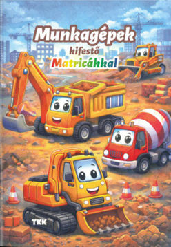 Munkagépek kifestő - Matricákkal termékhez kapcsolódó kép