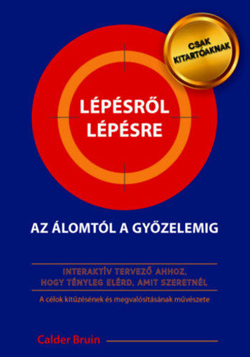 Lépésről lépésre az álomtól a győzelemig - Interaktív tervező ahhoz, hogy tényleg elérd, amit szeretnél termékhez kapcsolódó kép